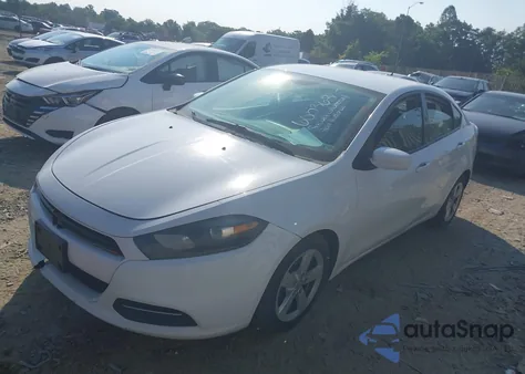 2016 Dodge Dart Sxt из США, поврежденный, VIN 1C3CDFBBXGD605363